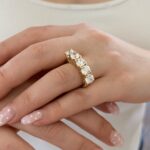 Parlayan Pure Gold Beştaş Yüzük