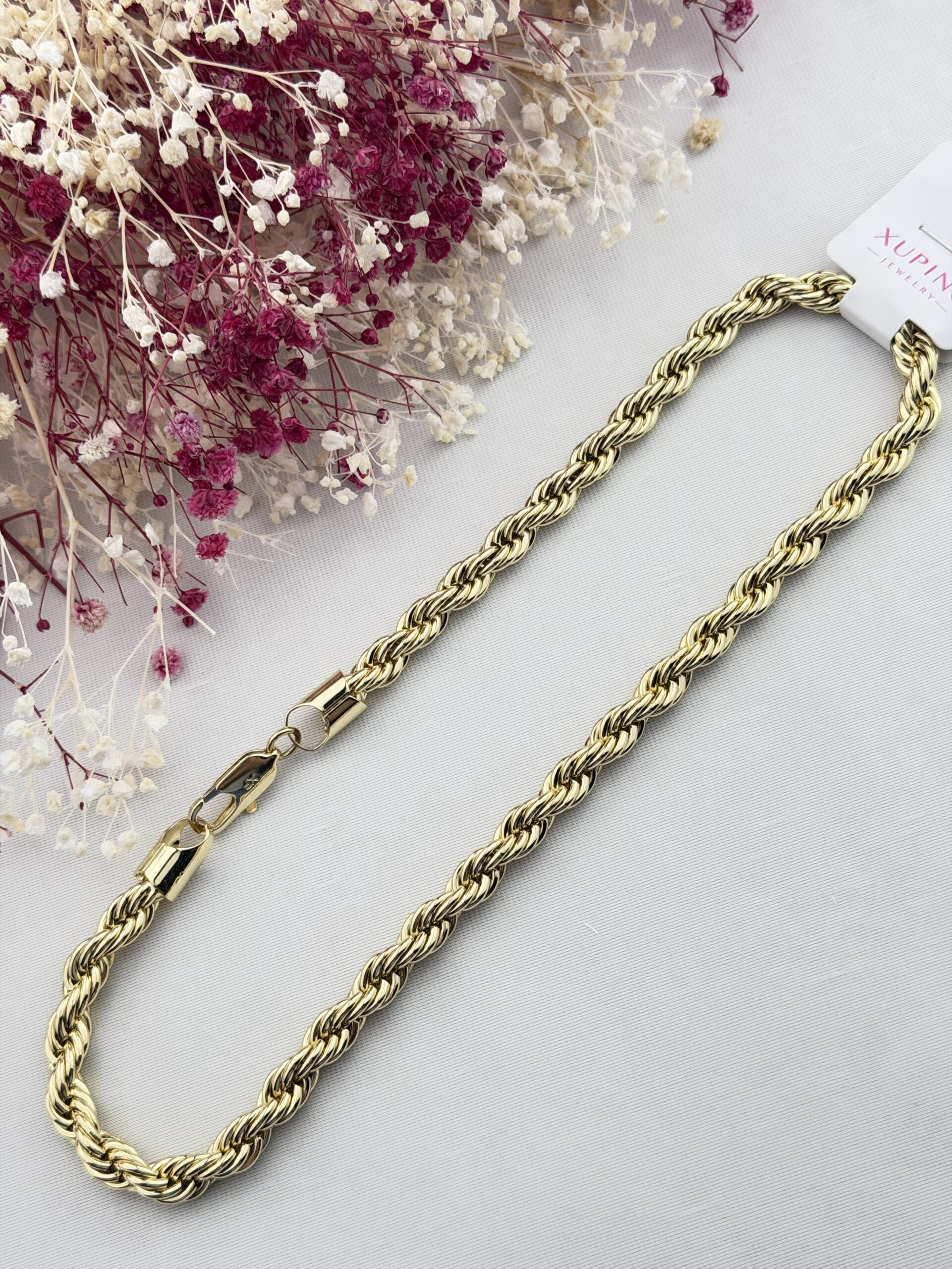 2404e2ca-c629-40c8-870f-214236406b47.jpg Parlayan Xupıng Kolye ( 45 CM ) - Görsel 1